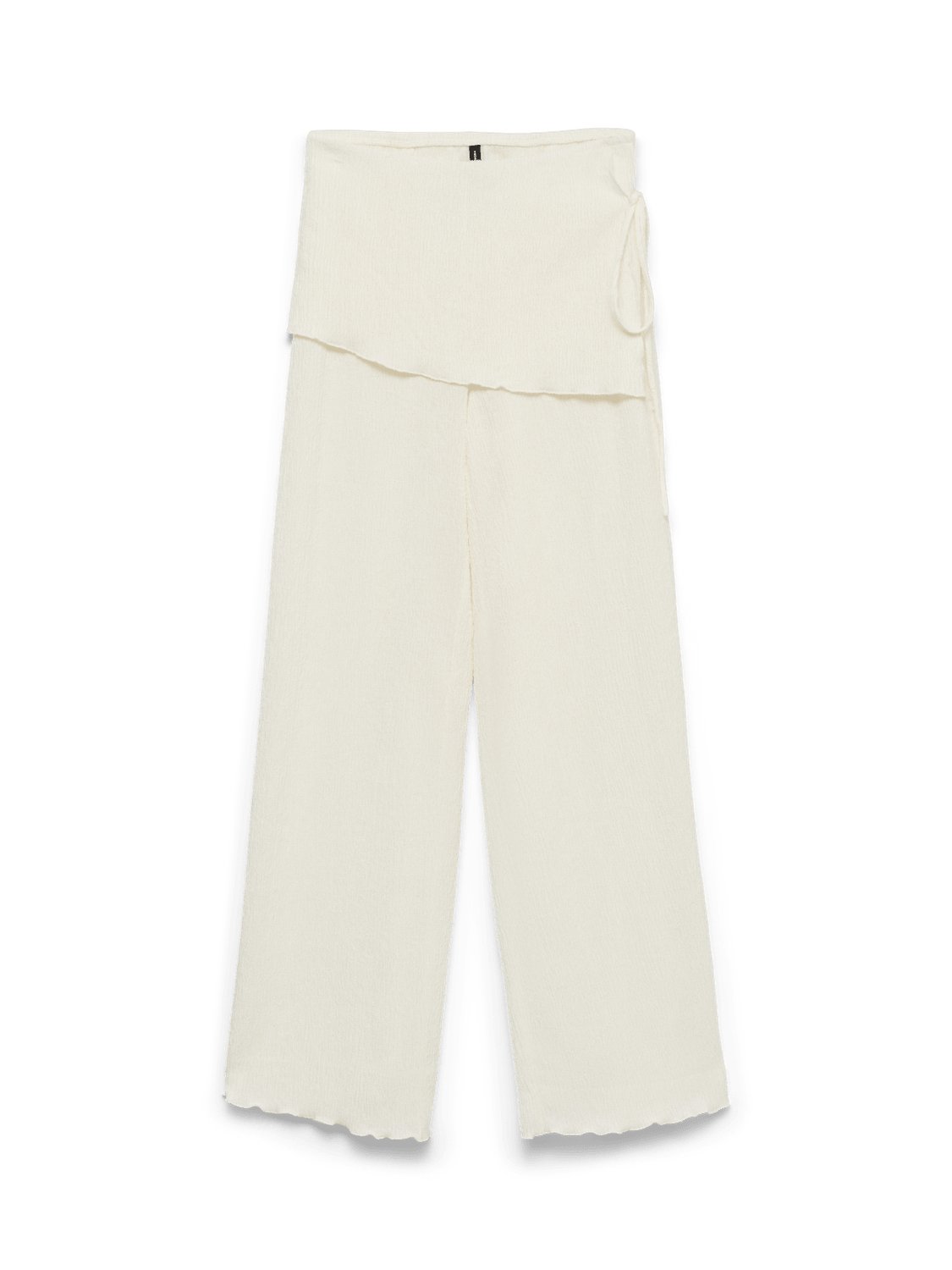 VMNORA Trousers - Snow White - VERO MODA & VILA Bergvik